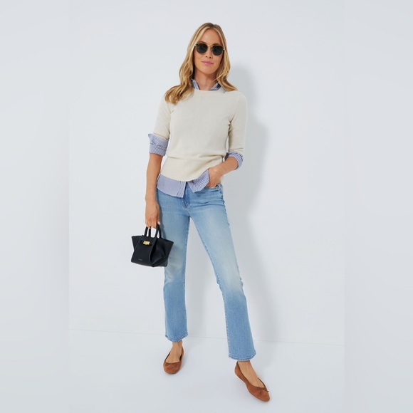 NWT MOTHER Insider Flood Jeans in Psych! - Picture 7 of 11